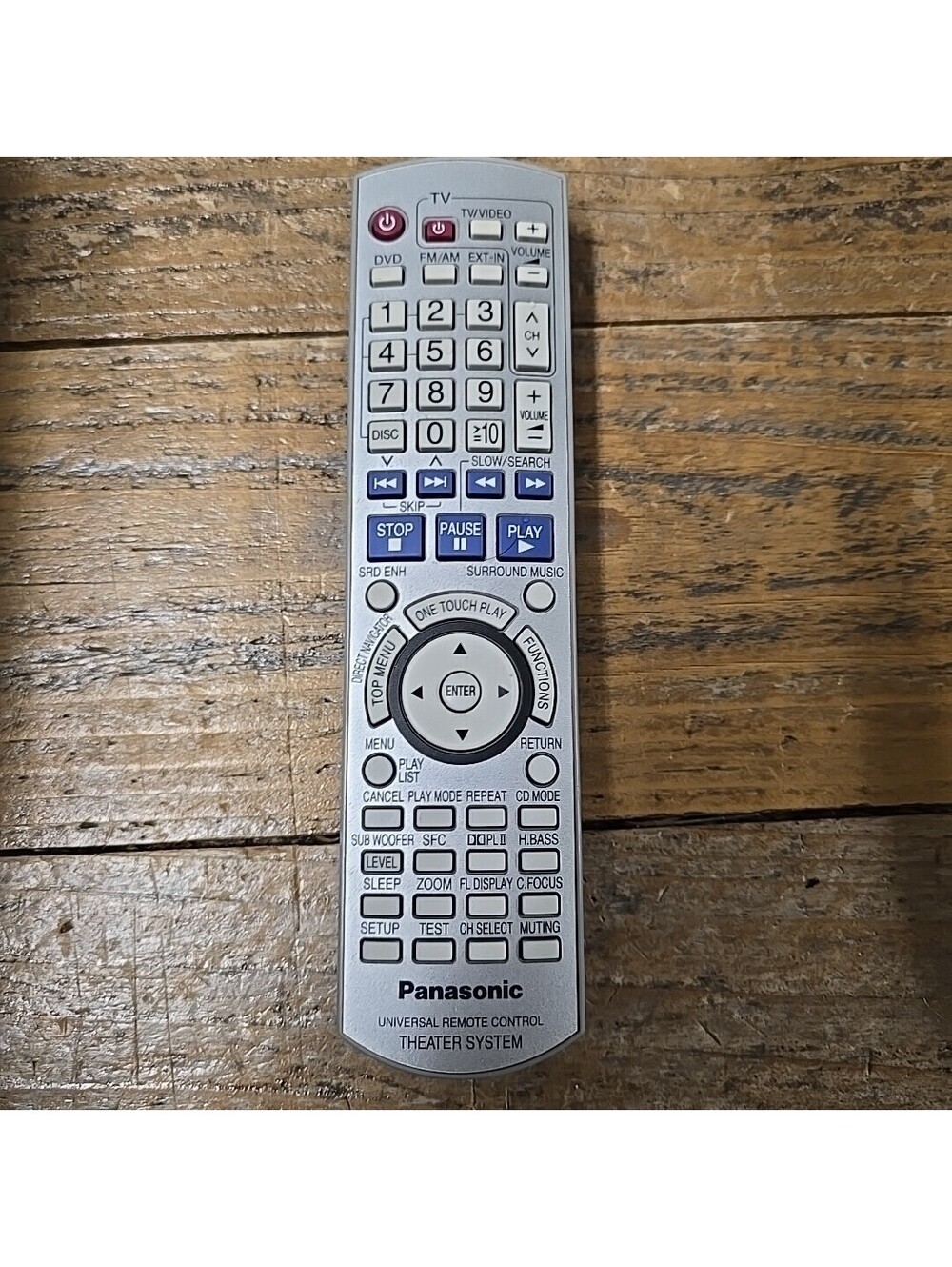 Genuine Panasonic EUR7662Y30 Theater System Universal Remote Control